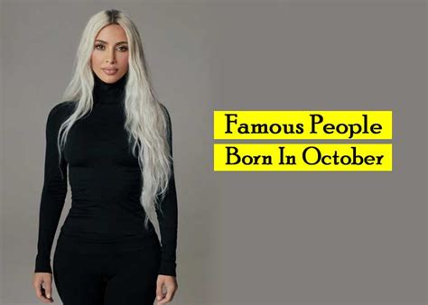 10 Most Famous People Born in October - Discover Walks Blog