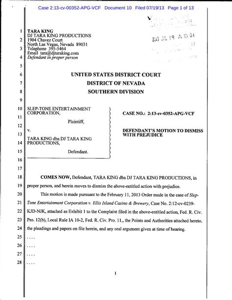 10 Motion to Dismiss PDF Archive