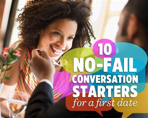 10 No-Fail Conversation Starters for a First Date