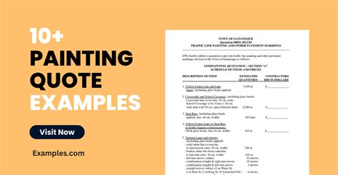 10 Painting Quote Examples Templates Download Now Examples