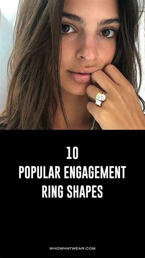 10 Popular Engagement Ring Shapes Ranked From Most