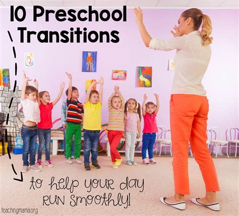 10 Preschool Transitions- Songs and Chants to Help Your Day Run