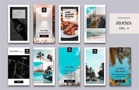 10 Professional Instagram Story PSD Templates for Bloggers Instagram
