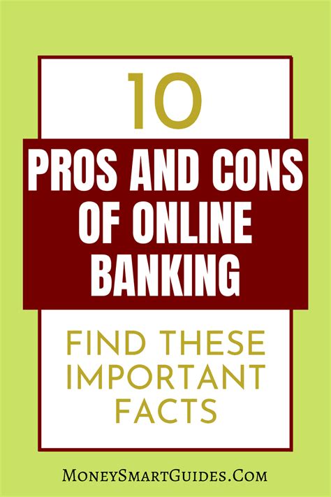 10 Pros And Cons Of Online Banking You Need To Know