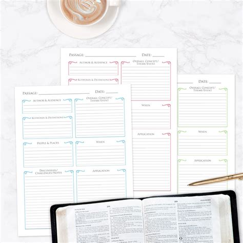 10 Questions Bible Study Printable Template Arabah Joy Blog