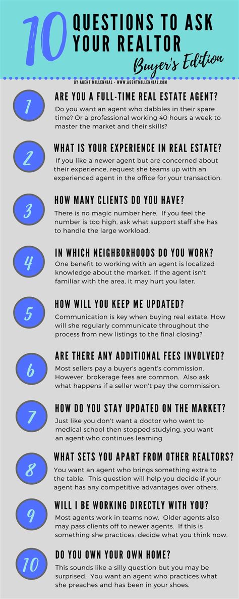 10 Questions To Ask When Interviewing A Realtor 