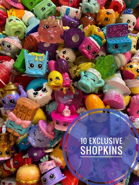 10 SHOPKINS Random Lot of ONLY Special Edition, ULTRA RARE & EXCLUSIVE …