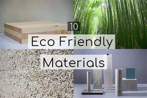 10 Sustainable Materials for Eco-Friendly … - raincitystudios.com