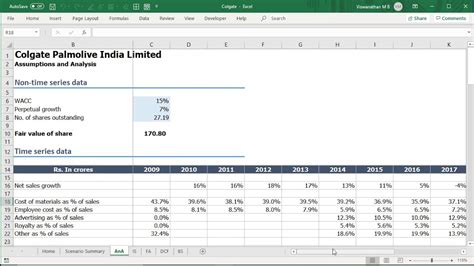 10 Scenario Analysis Excel Template Excel Templates