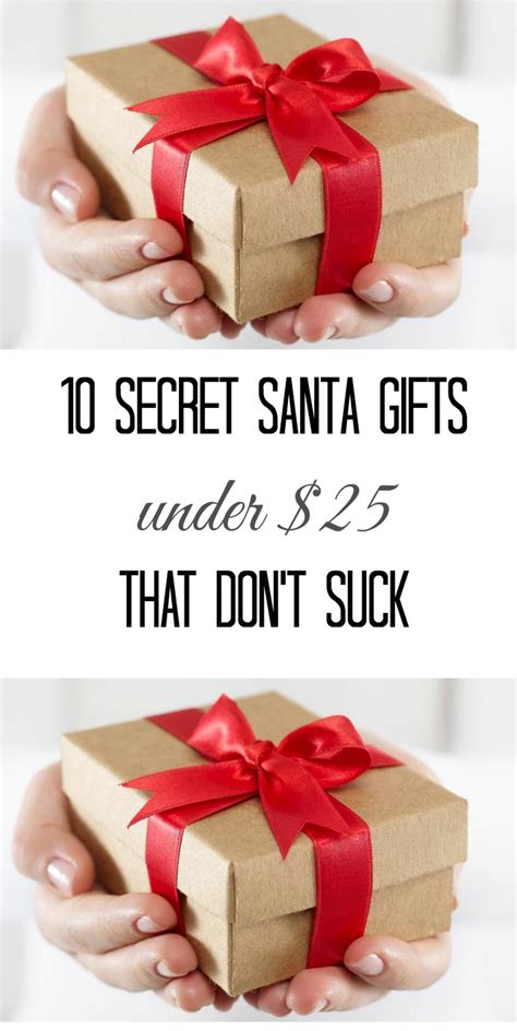 10 Secret Santa Gifts