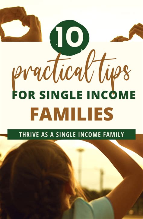 10 Steps to Switch to a Single Income Family