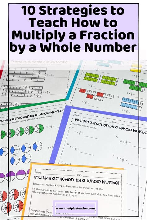 10 Strategies to Teach How To Multiply a Fraction by a Whole Number