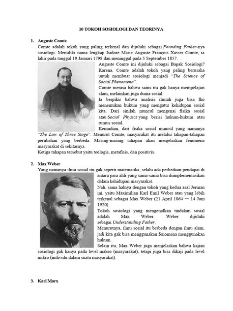 10 Tokoh Sosiologi Indonesia - KASKUS - wintechmobiles.com