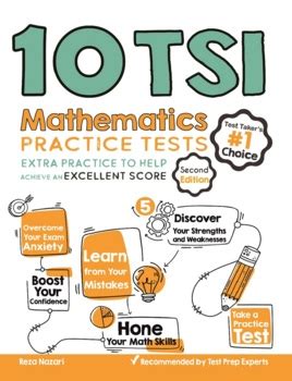10 TSI Math Practice Tests Extra Practice to Help Achieve an Excellent Score