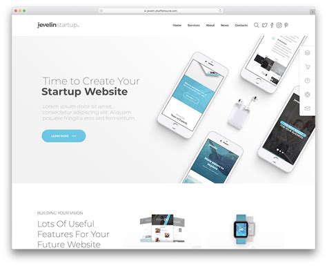 10 Technology Website Templates For Apps & Software 2019 Best Free