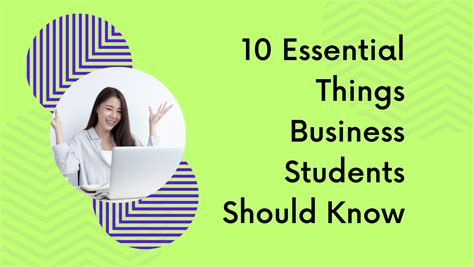 10 Things Every Business Student Should Know