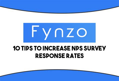 10 Tips To Increase NPS Survey Response Rates - Fynzo