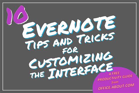 10 Tips and Tricks to Customize the Evernote User Interface