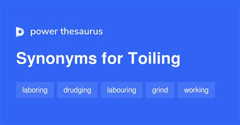 10 Toiling with Synonyms. Similar words for Toiling with.