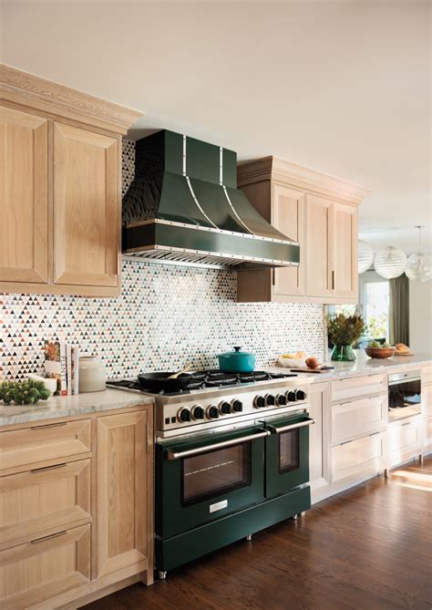 10 Unique Kitchen Backsplash Ideas Spotlight Color + Pattern - muktibox.com