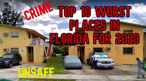 10 Worst Places to Live in Florida - KeepFloridaWorking - wintechmobiles.com