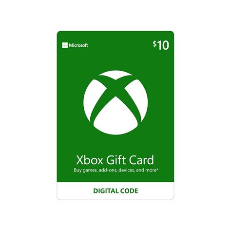 10 Xbox Gift Card