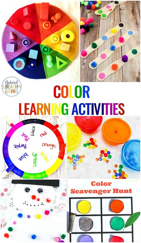 10 Activities For Teaching Colors In Kindergarten The Colour Charts For Kindergarten - Colour Charts For Kindergarten
