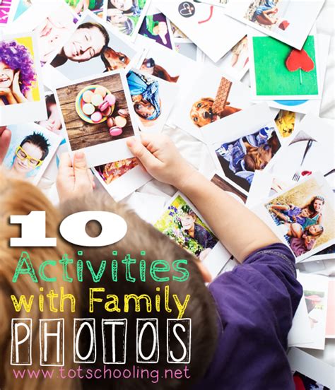 10 Activities With Family Photos Totschooling Toddler Big And Small Pictures For Preschool - Big And Small Pictures For Preschool