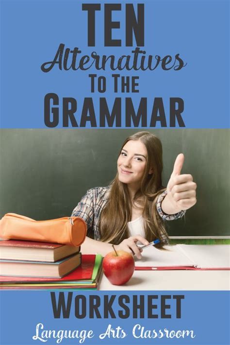 10 Alternatives To The Grammar Worksheet Language Arts Grammar Worksheet For Middle School - Grammar Worksheet For Middle School
