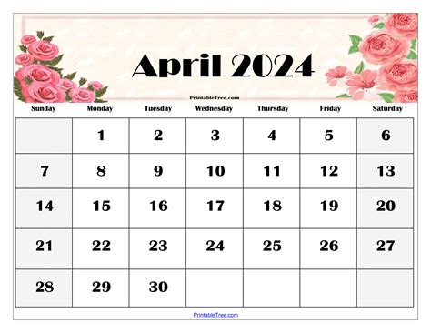 10 Best April Calendar Templates For 2022 Printable April Calendar For Kids - April Calendar For Kids