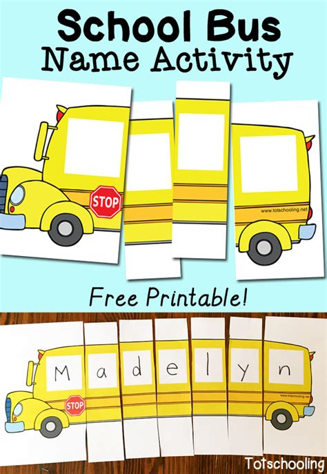 10 Best School Bus Activities For The Beginning School Bus Worksheet - School Bus Worksheet