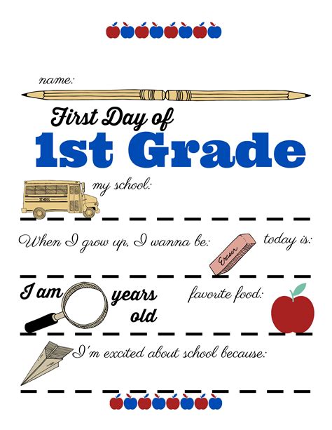 10 Best Sign Printable First Day Of 6th Preparing For 6th Grade - Preparing For 6th Grade