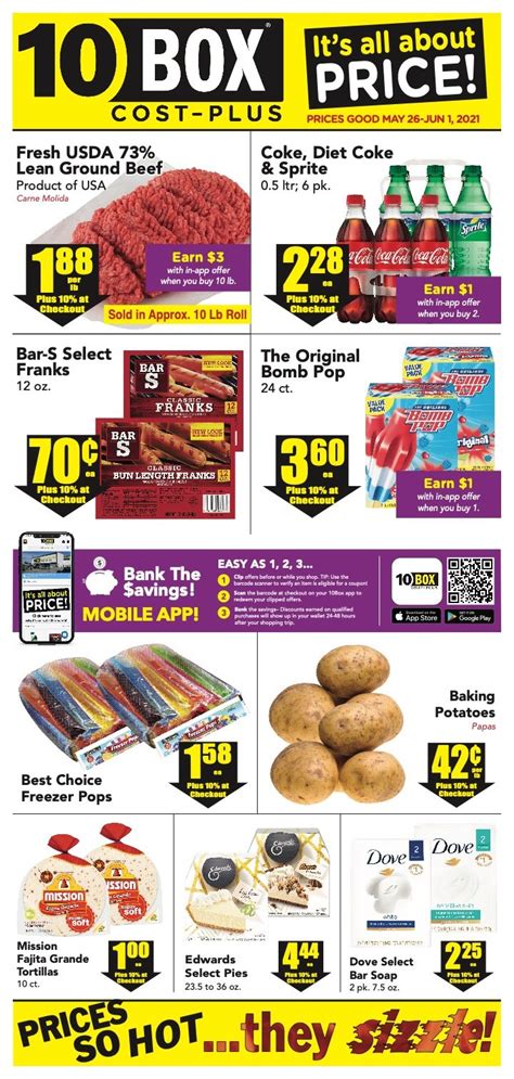 10Box Cost Plus - West Plains, MO. September 30, 2020 ·. Weekly specials are posted! 16.