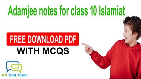 10 Class Islamiat Notes