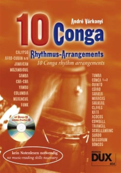 10 conga basis rhythmen kein notenlesen notwendig