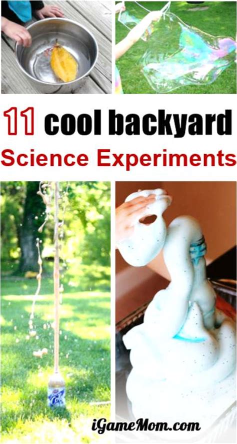 10 Cool Backyard Science Experiments For Kids Cool Outdoor Science Experiments - Cool Outdoor Science Experiments