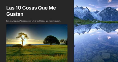 10 cosas que me has ensenado y que nunca olvidare