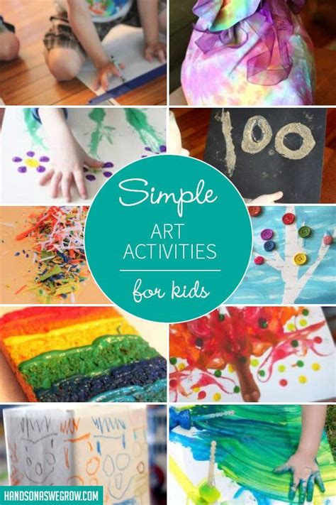 10 Creative Art Activities For Preschoolers Hands On Arts Activities For Kindergarten - Arts Activities For Kindergarten