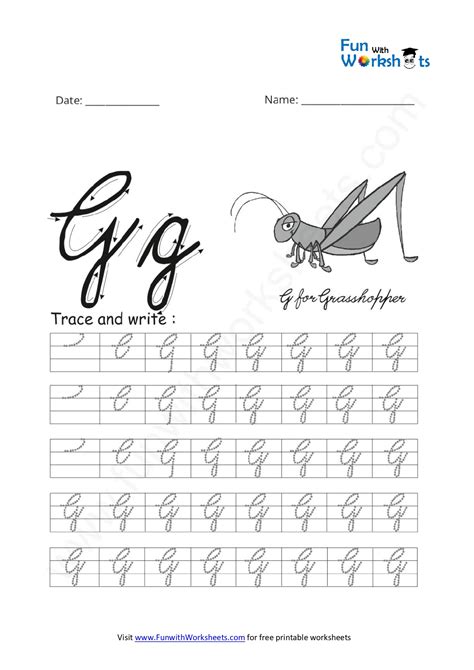 10 Cursive G Worksheets Free Letter Writing Printables Capital G Cursive Writing - Capital G Cursive Writing