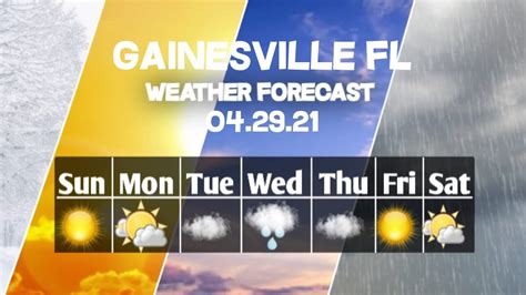 10 day forecast gainesville florida. Weather forecast. Day. Heavy rain is expected in the daytime hours. The high will hit 85° on this humid and breezy day. Night. The skies will be mostly clear. The low will be 75°. Suggestions ... 
