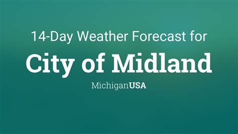 10 day forecast midland mi. Point Forecast: Midland MI. 43.62°N 84.23°W (Elev. 627 ft) Last Update: 6:55 pm EDT Oct 4, 2023. Forecast Valid: 9pm EDT Oct 4, 2023-6pm EDT Oct 11, 2023. Forecast … 