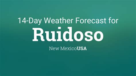 10 day forecast ruidoso nm. Things To Know About 10 day forecast ruidoso nm. 