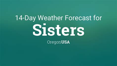 10 day forecast sisters oregon. Things To Know About 10 day forecast sisters oregon. 