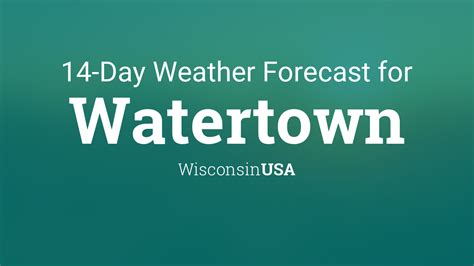 10 day forecast watertown wi. Things To Know About 10 day forecast watertown wi. 