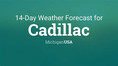 10 day weather forecast for cadillac michigan. Be prepared with the most accurate 10-day forecast for Cadillac, MI, United States with highs, lows, chance of precipitation from The Weather Channel and Weather.com 