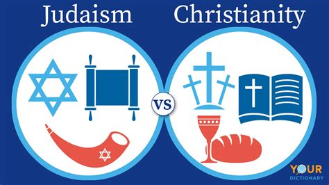 10 differences between judaism and christianity. Sep 28, 2023 ... One major similarity found in Christianity, Islam and Judaism is the belief in one God who is a supreme being, all powerful and ever living. The ... 