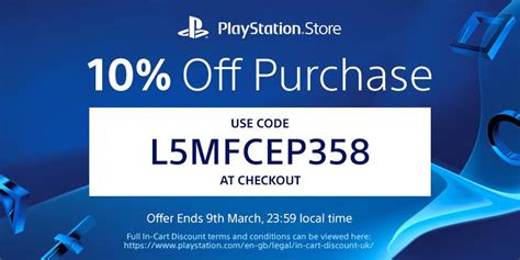 10 digit playstation store discount code. Shop Collectible Avatars; Get the Reddit ... Your community-run home for all things PlayStation on Reddit! ... ADMIN MOD 10-digit discount codes . Discussion Is there any way to get legit codes? Im trying to buy some R6 credits so not sure if maybe the one’s i see online won’t work for that type of stuff or if they’re not ... 