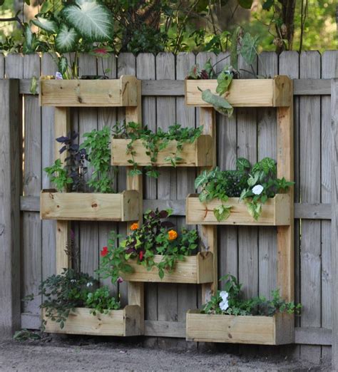 10 Diy Fence Planters To Enhance Your Backyard Planter Fencing - Planter Fencing