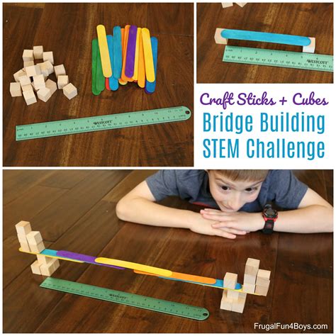 10 Easy Bridge Building Stem Challenges For Kids Kindergarten Challenge - Kindergarten Challenge
