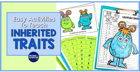 10 Easy Inherited Traits Activities For 3rd Grade Inheritance And Traits 3rd Grade - Inheritance And Traits 3rd Grade